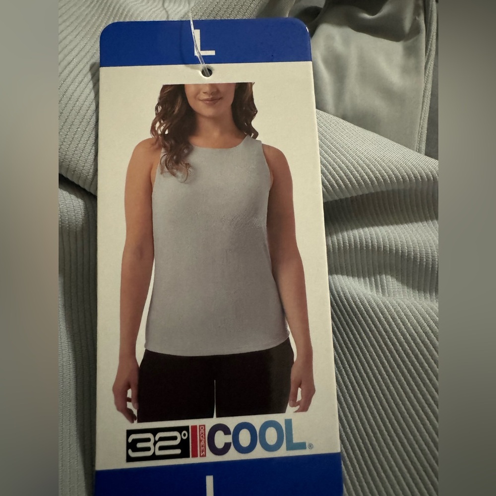 32 Degrees Ladies' Tank with Built in Bra